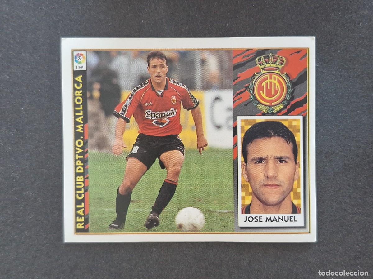 Cromos de f&uacute;tbol: L4 JOSE MANUEL R. C. D. MALLORCA LIGA ESTE 1997 1998 97 98 NUNCA PEGADO SIN PEGAR