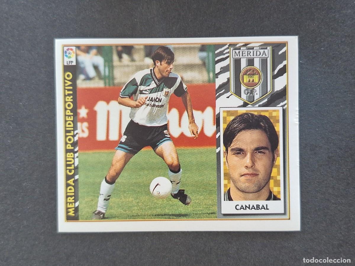 Cartes &agrave; collectionner de Football: L4 CANABAL MERIDA C. P. LIGA ESTE 1997 1998 97 98 NUNCA PEGADO SIN PEGAR