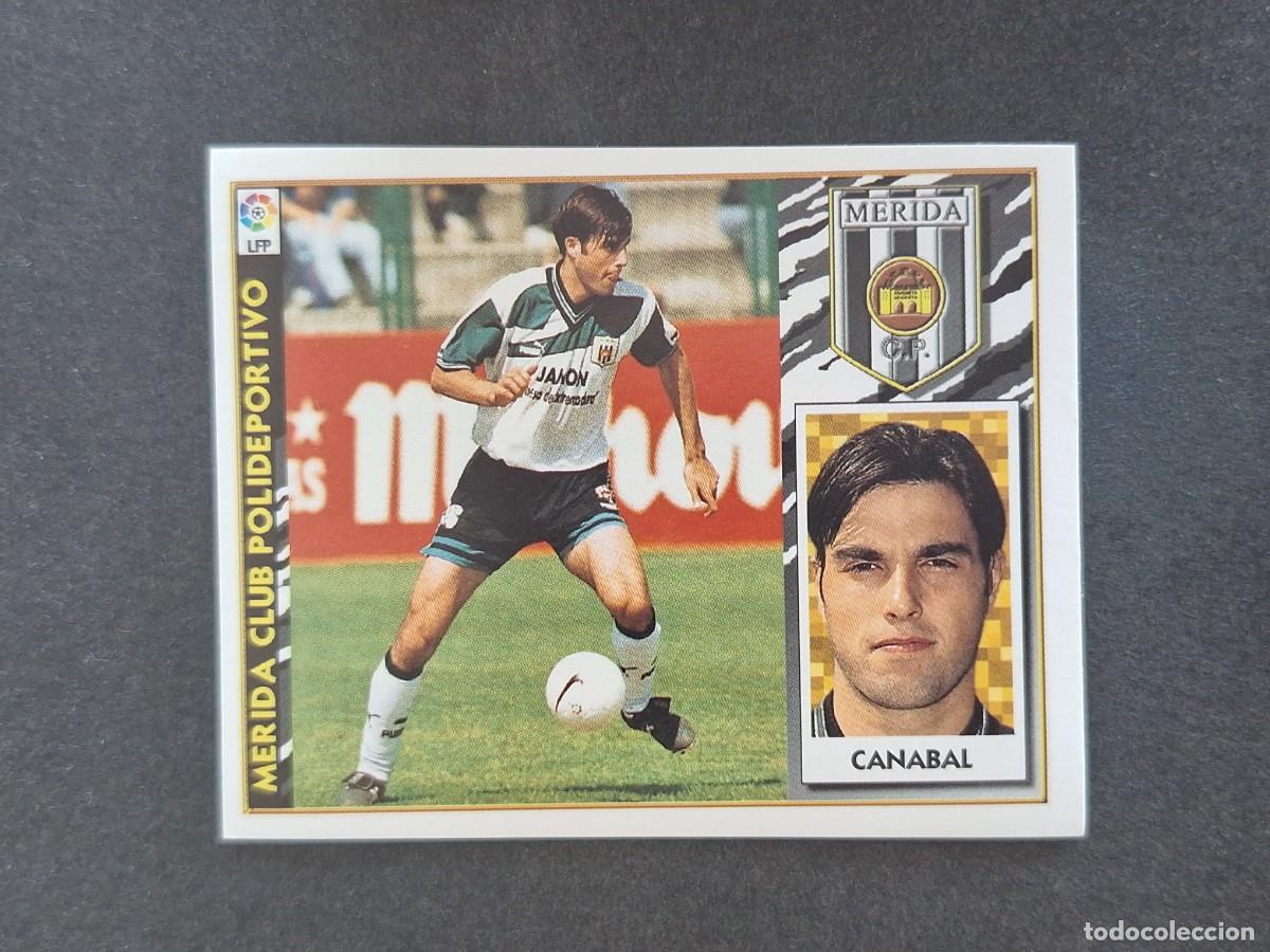 Cartes &agrave; collectionner de Football: L4 CANABAL MERIDA C. P. LIGA ESTE 1997 1998 97 98 NUNCA PEGADO SIN PEGAR