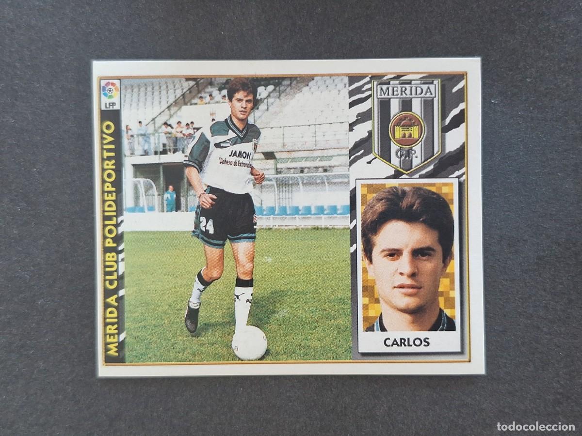 Cartes &agrave; collectionner de Football: L4 CARLOS MERIDA C. P. LIGA ESTE 1997 1998 97 98 NUNCA PEGADO SIN PEGAR
