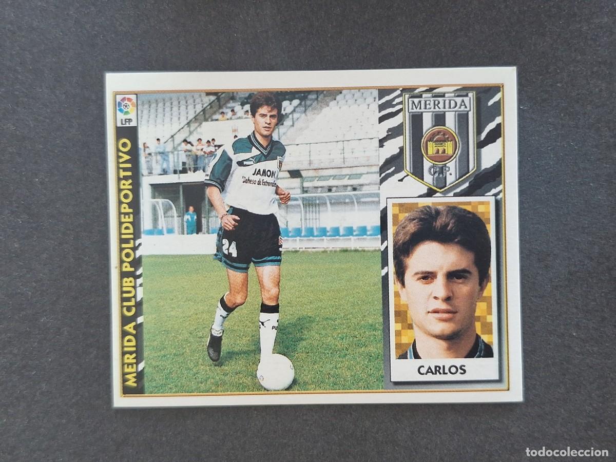 Cartes &agrave; collectionner de Football: L4 CARLOS MERIDA C. P. LIGA ESTE 1997 1998 97 98 NUNCA PEGADO SIN PEGAR