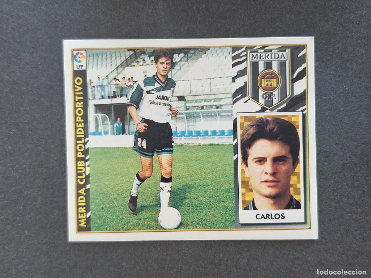 Cartes &agrave; collectionner de Football: L4 CARLOS MERIDA C. P. LIGA ESTE 1997 1998 97 98 NUNCA PEGADO SIN PEGAR