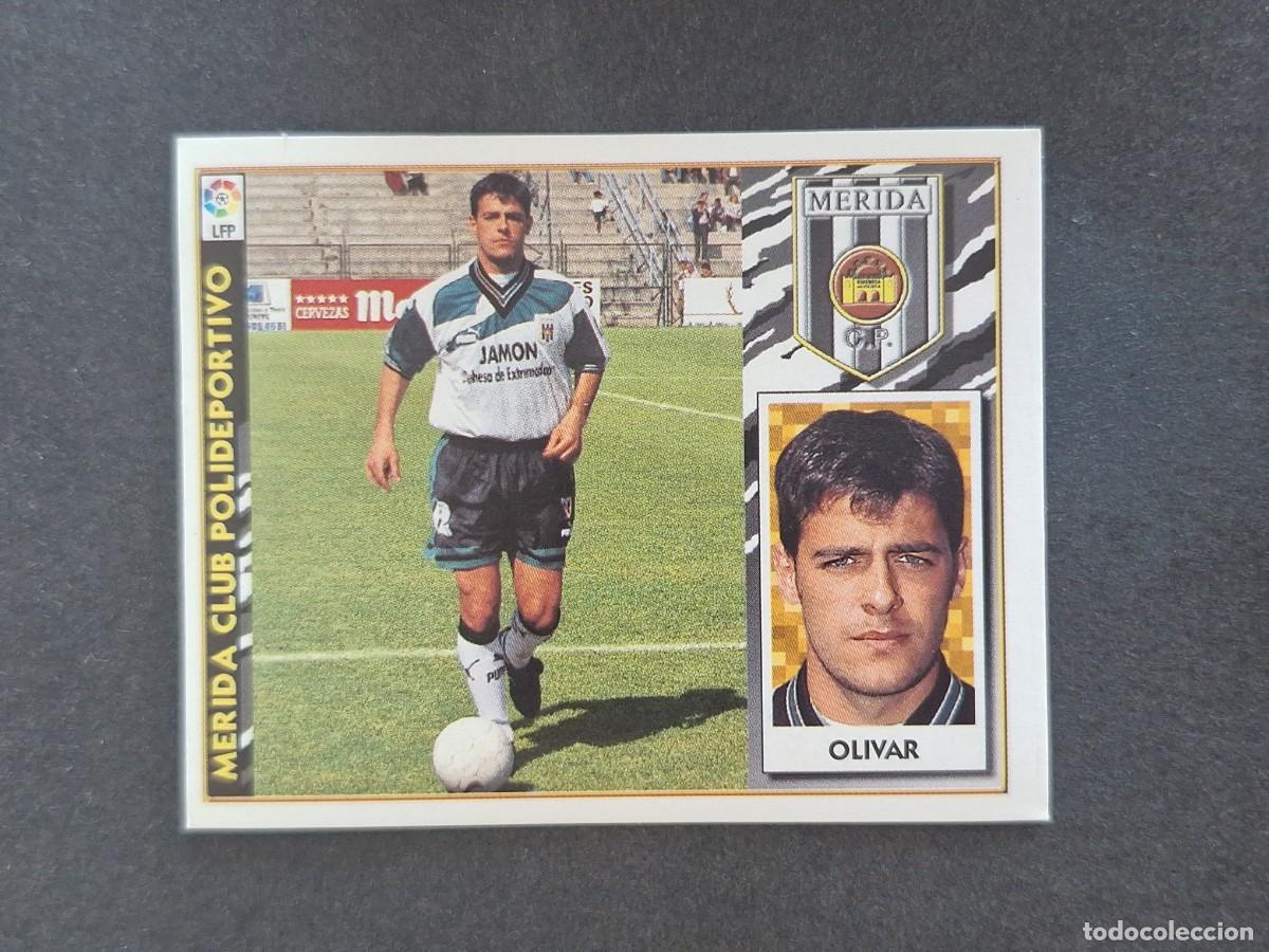 Cartes &agrave; collectionner de Football: L4 OLIVAR MERIDA C. P. LIGA ESTE 1997 1998 97 98 NUNCA PEGADO SIN PEGAR