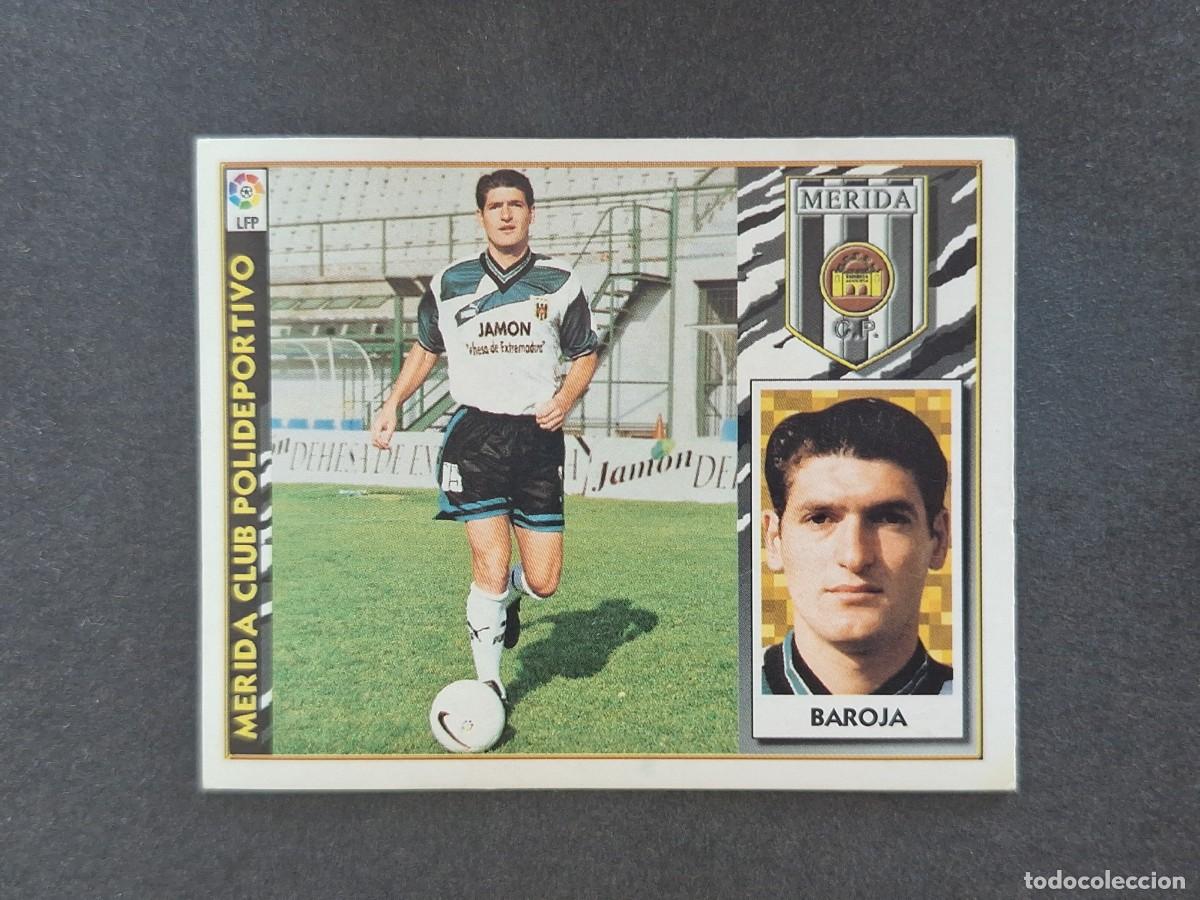 Cartes &agrave; collectionner de Football: L4 BAROJA MERIDA C. P. LIGA ESTE 1997 1998 97 98 NUNCA PEGADO SIN PEGAR