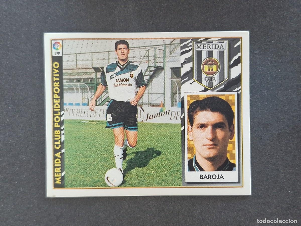 Cartes &agrave; collectionner de Football: L4 BAROJA MERIDA C. P. LIGA ESTE 1997 1998 97 98 NUNCA PEGADO SIN PEGAR