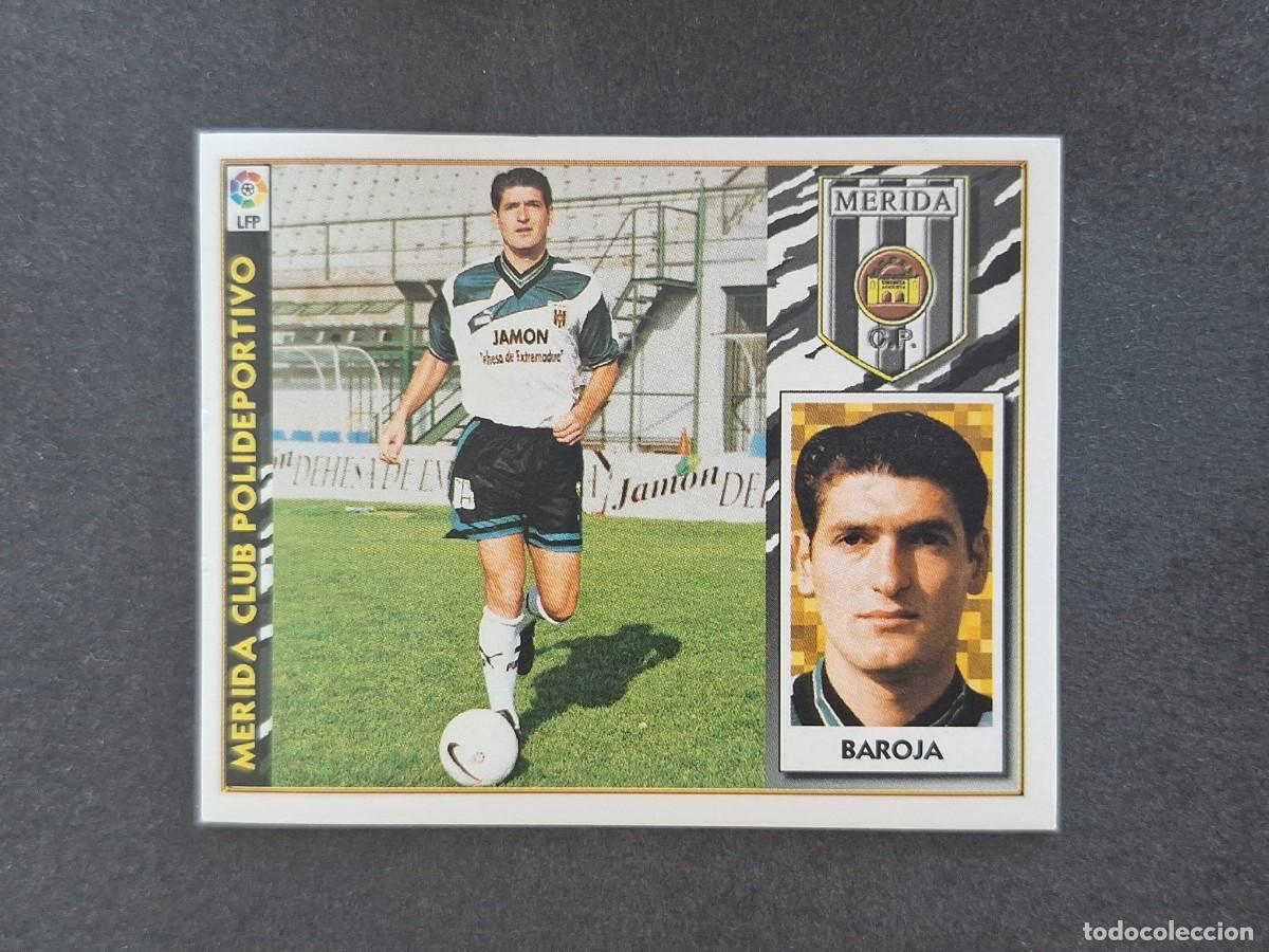 Cartes &agrave; collectionner de Football: L4 BAROJA MERIDA C. P. LIGA ESTE 1997 1998 97 98 NUNCA PEGADO SIN PEGAR