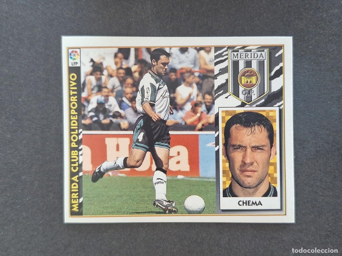 Cartes &agrave; collectionner de Football: L4 CHEMA MERIDA C. P. LIGA ESTE 1997 1998 97 98 NUNCA PEGADO SIN PEGAR