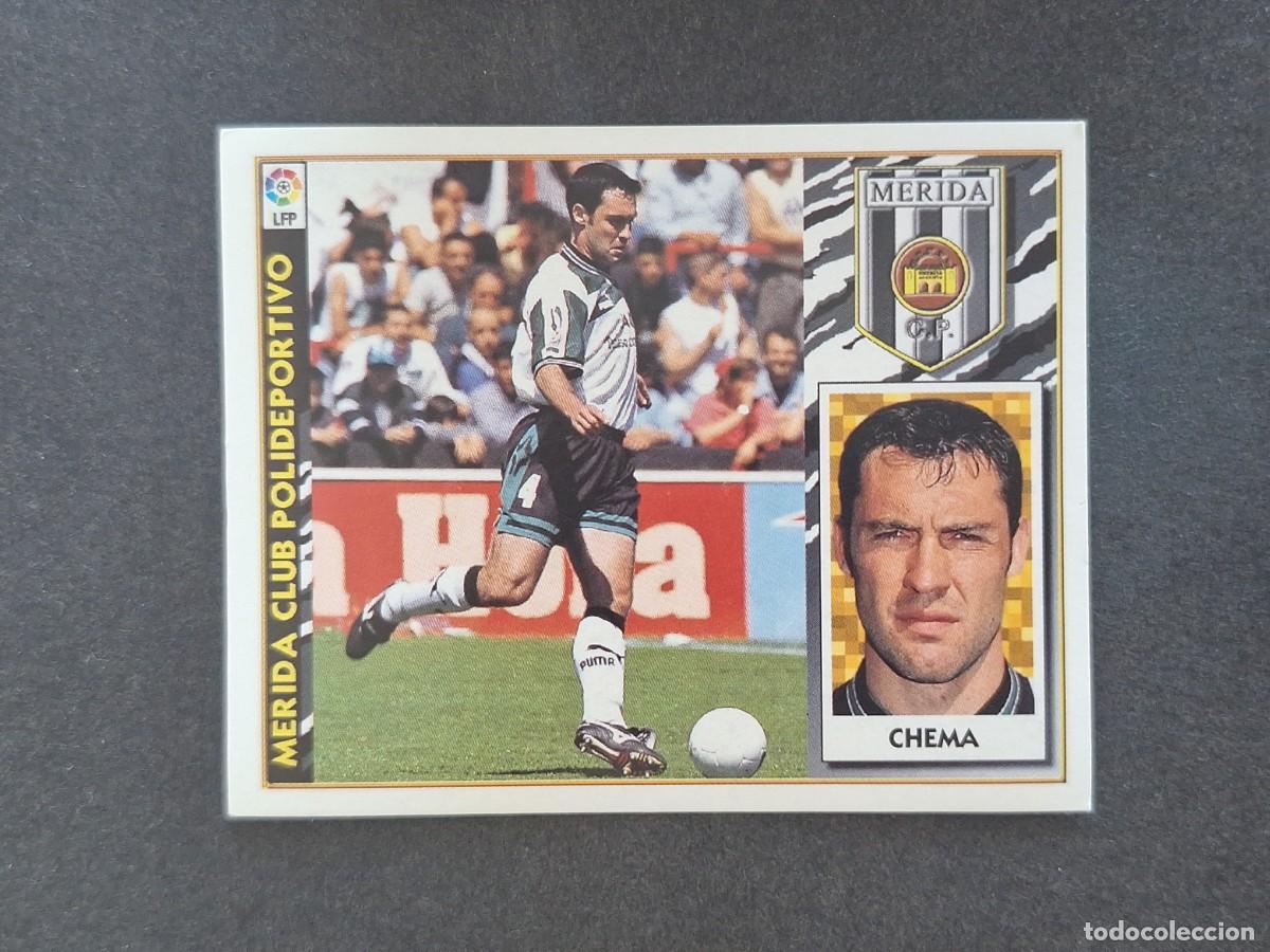 Football Stickers: L4 CHEMA MERIDA C. P. LIGA ESTE 1997 1998 97 98 NUNCA PEGADO SIN PEGAR