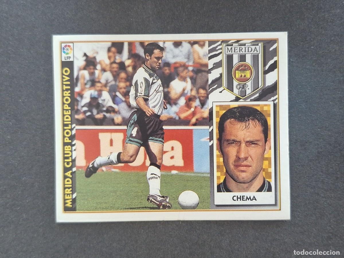 Cartes &agrave; collectionner de Football: L4 CHEMA MERIDA C. P. LIGA ESTE 1997 1998 97 98 NUNCA PEGADO SIN PEGAR