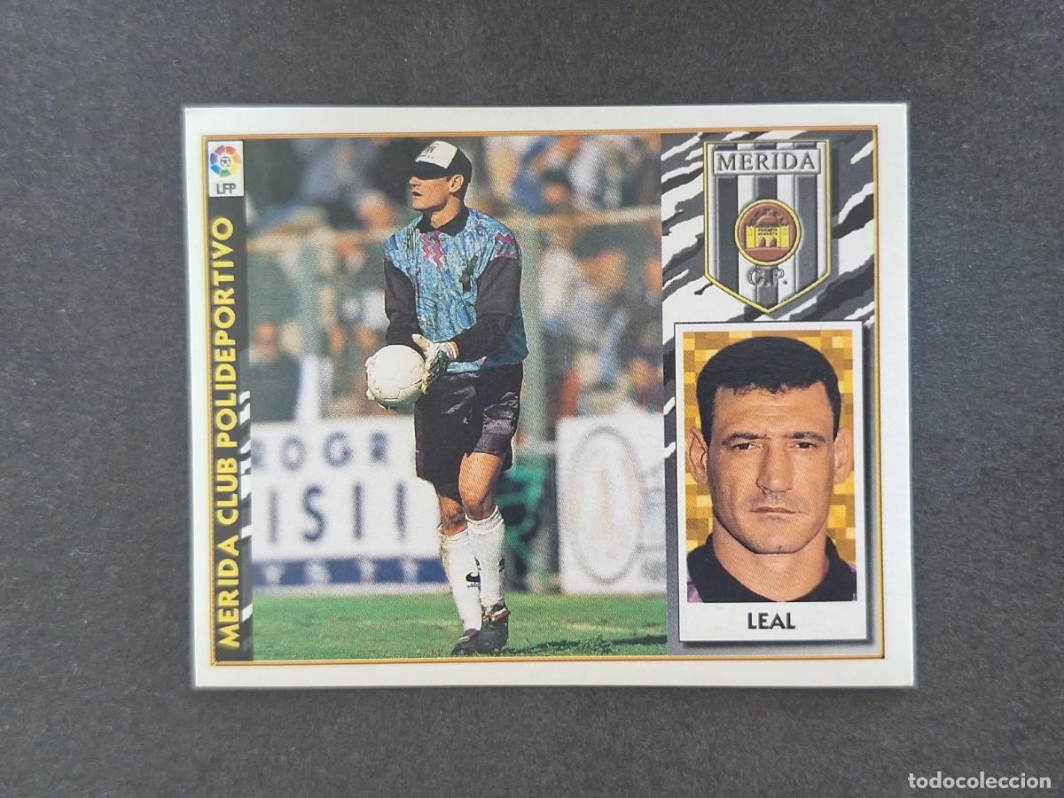Football Stickers: L4 LEAL MERIDA C. P. LIGA ESTE 1997 1998 97 98 NUNCA PEGADO SIN PEGAR