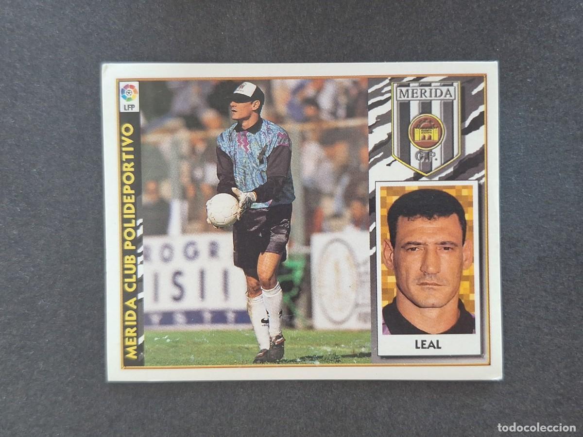Football Stickers: L4 LEAL MERIDA C. P. LIGA ESTE 1997 1998 97 98 NUNCA PEGADO SIN PEGAR