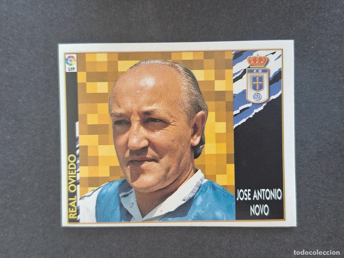 Football Stickers: L4 JOSE ANTONIO NOVO ENTRENADOR REAL OVIEDO LIGA ESTE 1997 1998 97 98 NUNCA PEGADO SIN PEGAR