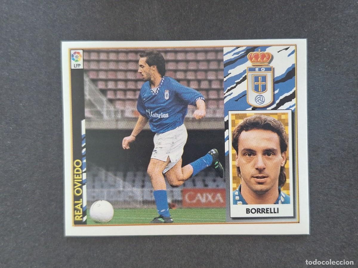 Football Stickers: L4 BORRELLI REAL OVIEDO LIGA ESTE 1997 1998 97 98 NUNCA PEGADO SIN PEGAR