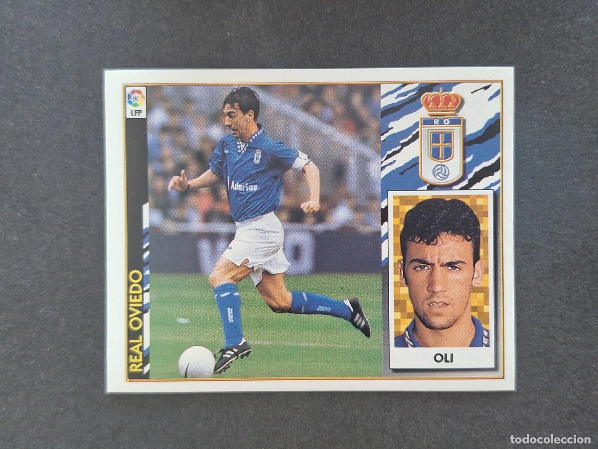 Football Stickers: L4 OLI REAL OVIEDO LIGA ESTE 1997 1998 97 98 NUNCA PEGADO SIN PEGAR