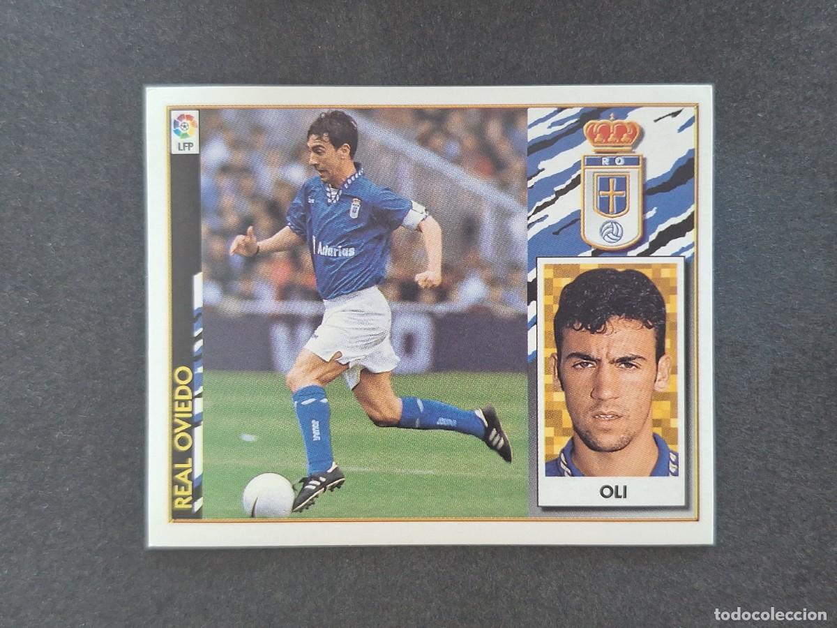 Football Stickers: L4 OLI REAL OVIEDO LIGA ESTE 1997 1998 97 98 NUNCA PEGADO SIN PEGAR