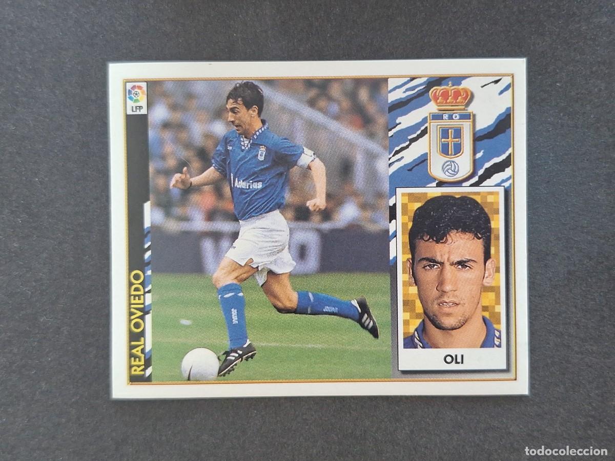 Football Stickers: L4 OLI REAL OVIEDO LIGA ESTE 1997 1998 97 98 NUNCA PEGADO SIN PEGAR