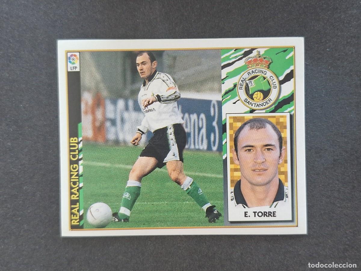 Cromos de Futebol: L4 ESTEBAN TORRE RACING DE SANTANDER LIGA ESTE 1997 1998 97 98 NUNCA PEGADO SIN PEGAR