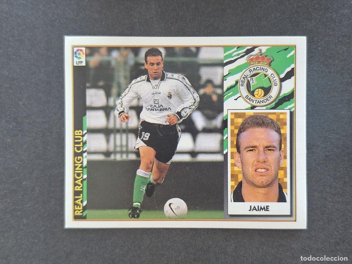 Fu&szlig;ball-Sticker: L4 JAIME RACING DE SANTANDER LIGA ESTE 1997 1998 97 98 NUNCA PEGADO SIN PEGAR