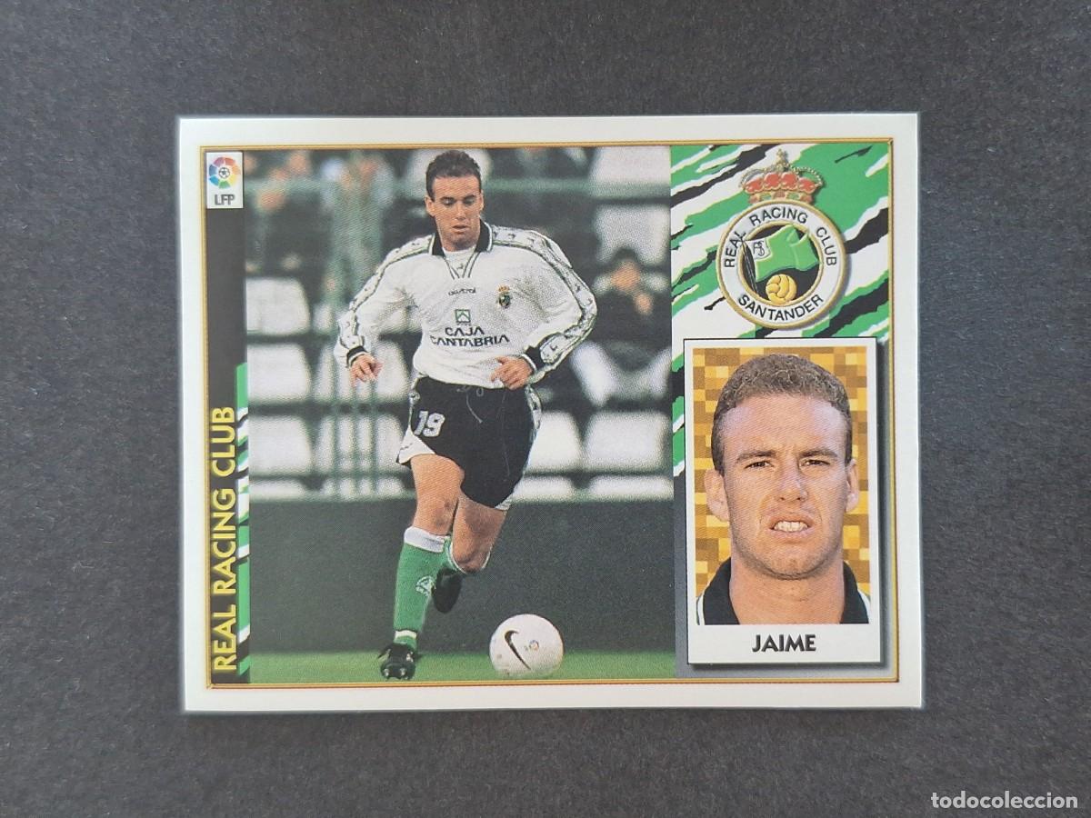 Fu&szlig;ball-Sticker: L4 JAIME RACING DE SANTANDER LIGA ESTE 1997 1998 97 98 NUNCA PEGADO SIN PEGAR