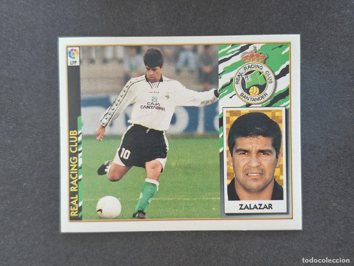 Fu&szlig;ball-Sticker: L4 ZALAZAR RACING DE SANTANDER LIGA ESTE 1997 1998 97 98 NUNCA PEGADO SIN PEGAR