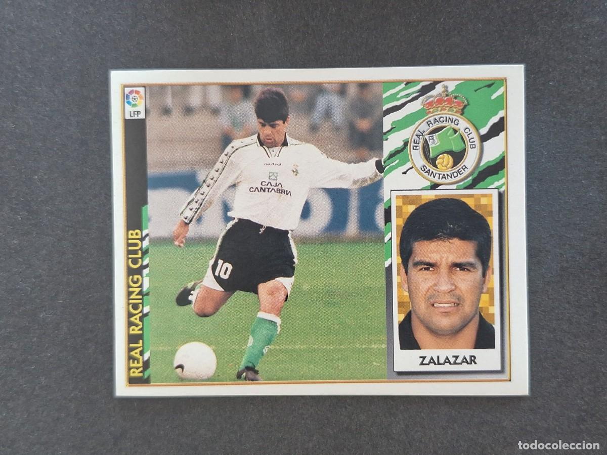 Cromos de Futebol: L4 ZALAZAR RACING DE SANTANDER LIGA ESTE 1997 1998 97 98 NUNCA PEGADO SIN PEGAR