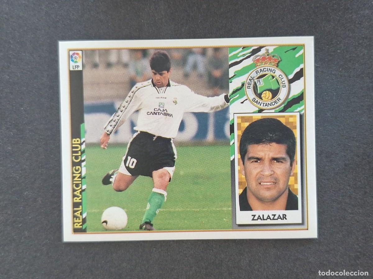 Cromos de Futebol: L4 ZALAZAR RACING DE SANTANDER LIGA ESTE 1997 1998 97 98 NUNCA PEGADO SIN PEGAR