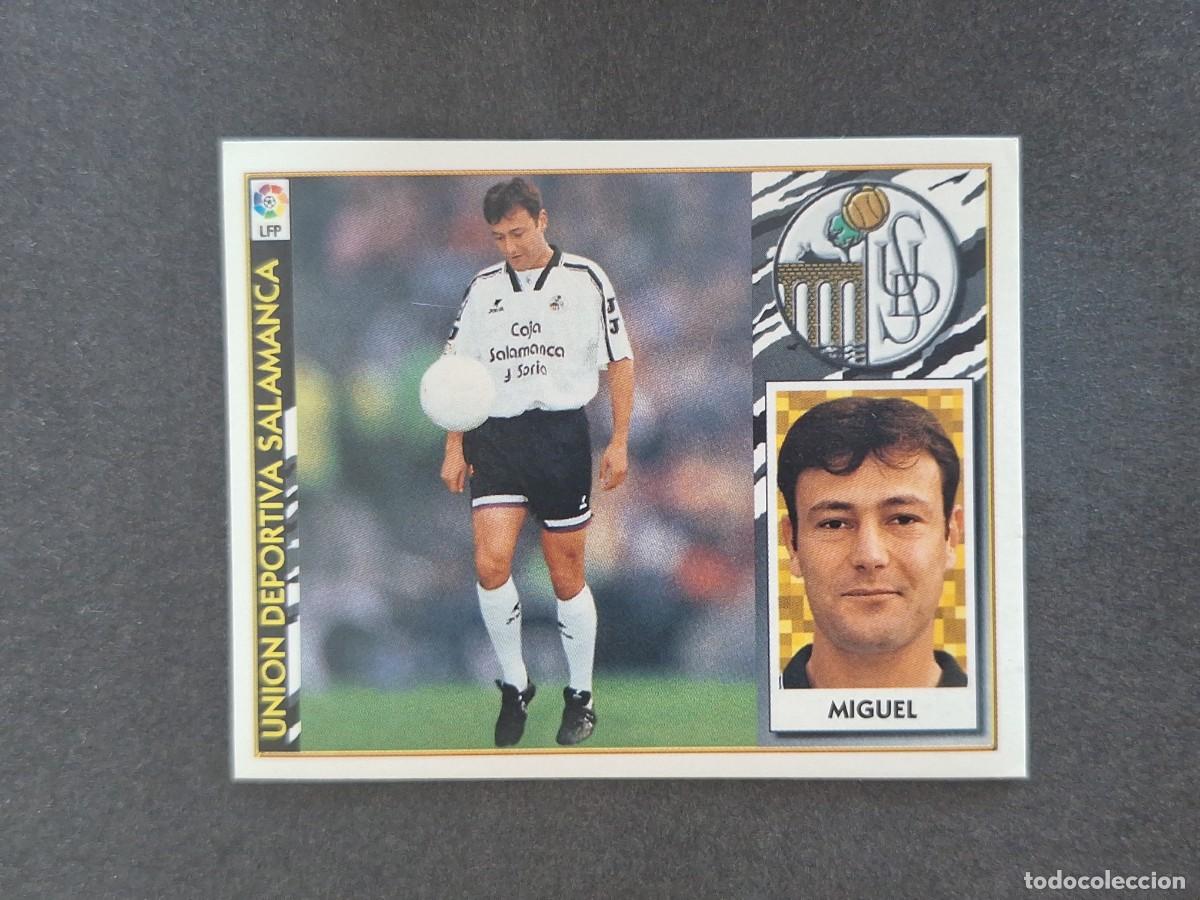 Figurine di Calcio: L4 MIGUEL U. D. SALAMANCA LIGA ESTE 1997 1998 97 98 NUNCA PEGADO SIN PEGAR