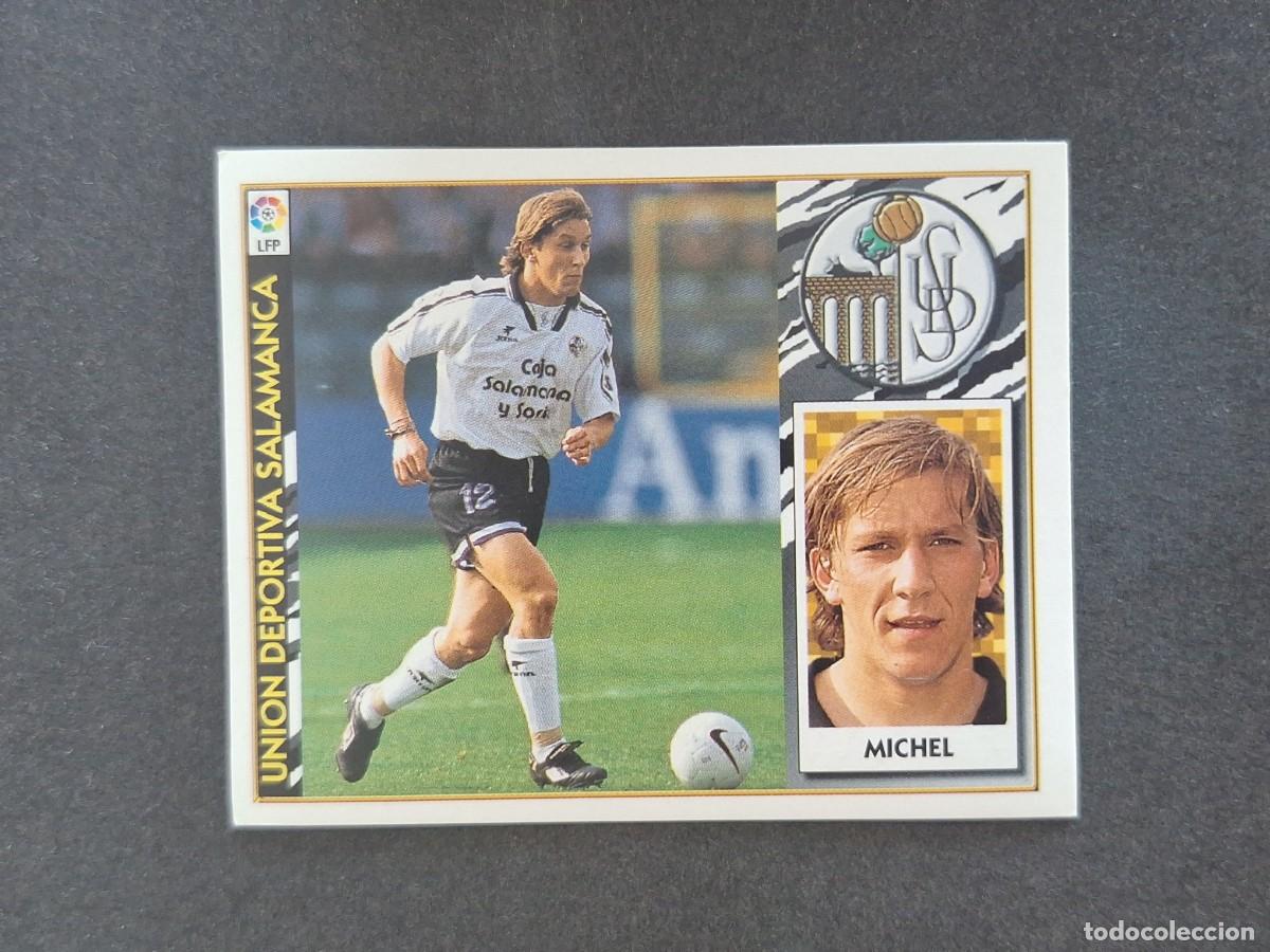 Football Stickers: L4 MICHEL U. D. SALAMANCA LIGA ESTE 1997 1998 97 98 NUNCA PEGADO SIN PEGAR