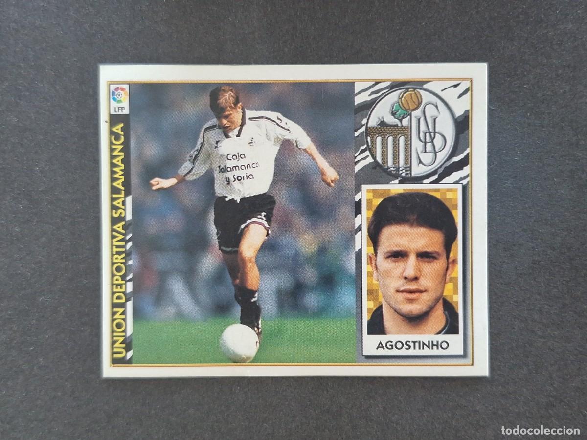 Cromos de Futebol: L4 AGOSTINHO U. D. SALAMANCA LIGA ESTE 1997 1998 97 98 NUNCA PEGADO SIN PEGAR