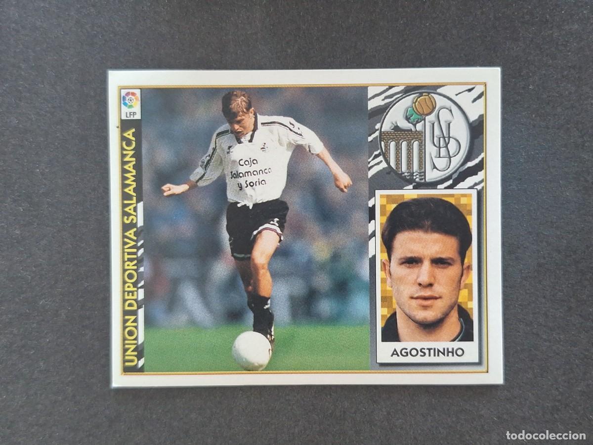 Cromos de Futebol: L4 AGOSTINHO U. D. SALAMANCA LIGA ESTE 1997 1998 97 98 NUNCA PEGADO SIN PEGAR