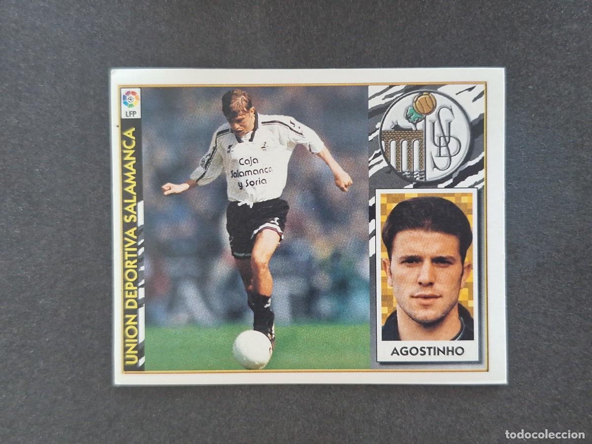 Cromos de Futebol: L4 AGOSTINHO U. D. SALAMANCA LIGA ESTE 1997 1998 97 98 NUNCA PEGADO SIN PEGAR