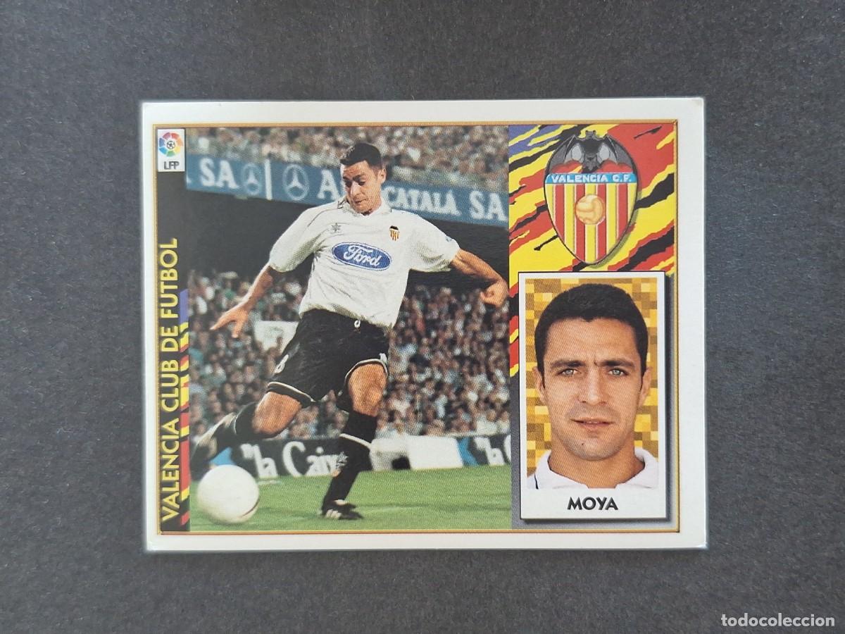Cromos de Futebol: L4 MOYA VALENCIA C. F. LIGA ESTE 1997 1998 97 98 NUNCA PEGADO SIN PEGAR