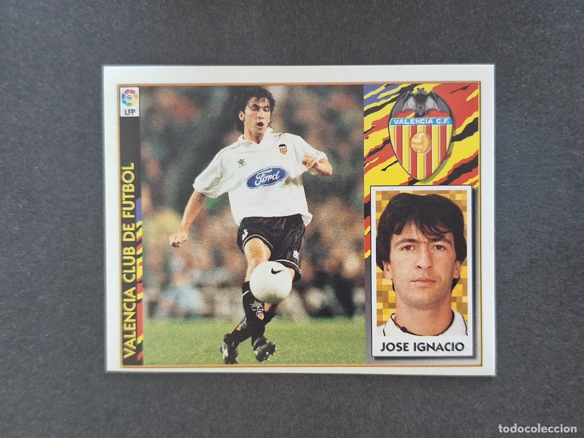 Cromos de Futebol: L4 JOSE IGNACIO VALENCIA C. F. LIGA ESTE 1997 1998 97 98 NUNCA PEGADO SIN PEGAR