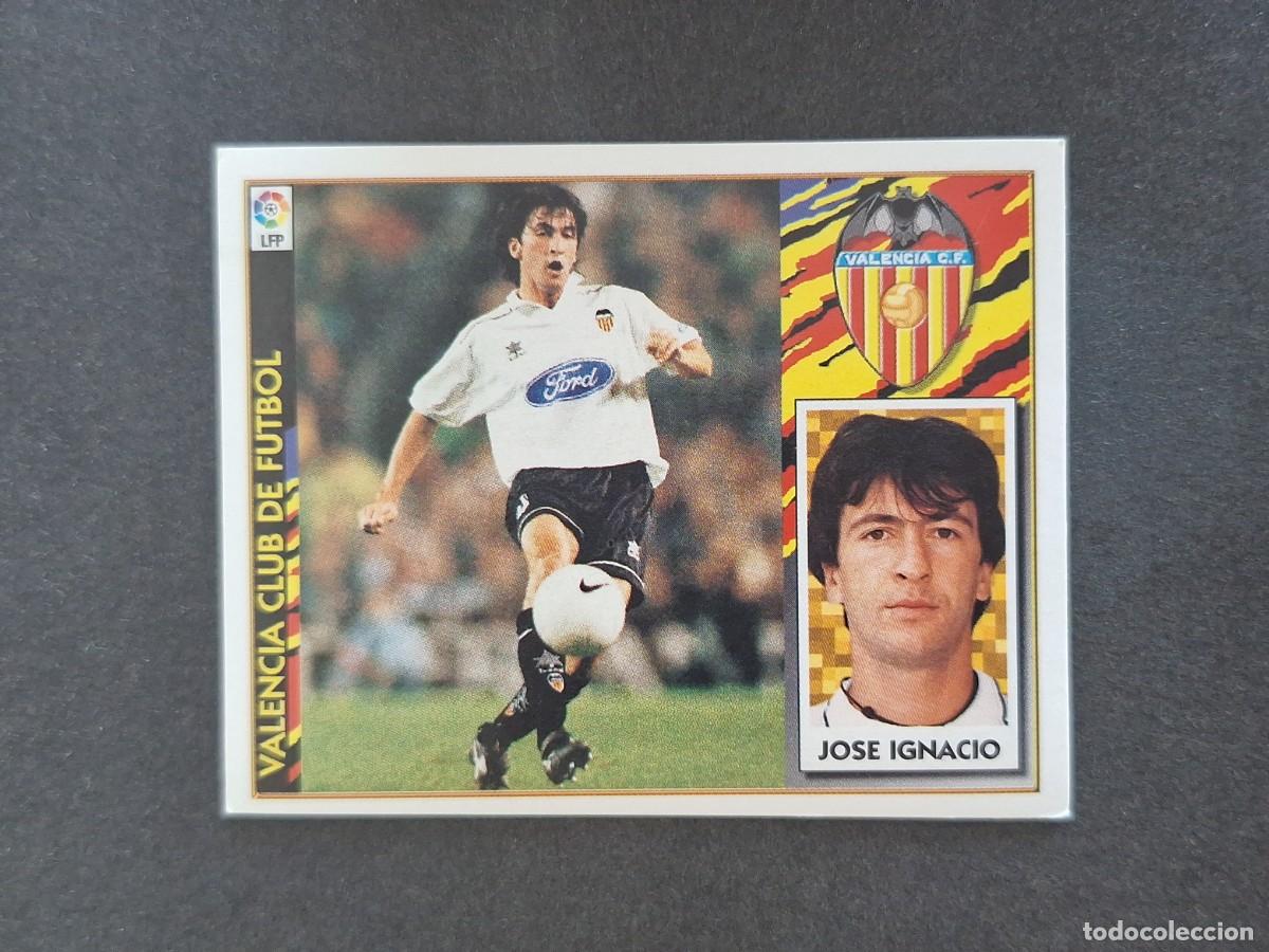Cromos de Futebol: L4 JOSE IGNACIO VALENCIA C. F. LIGA ESTE 1997 1998 97 98 NUNCA PEGADO SIN PEGAR