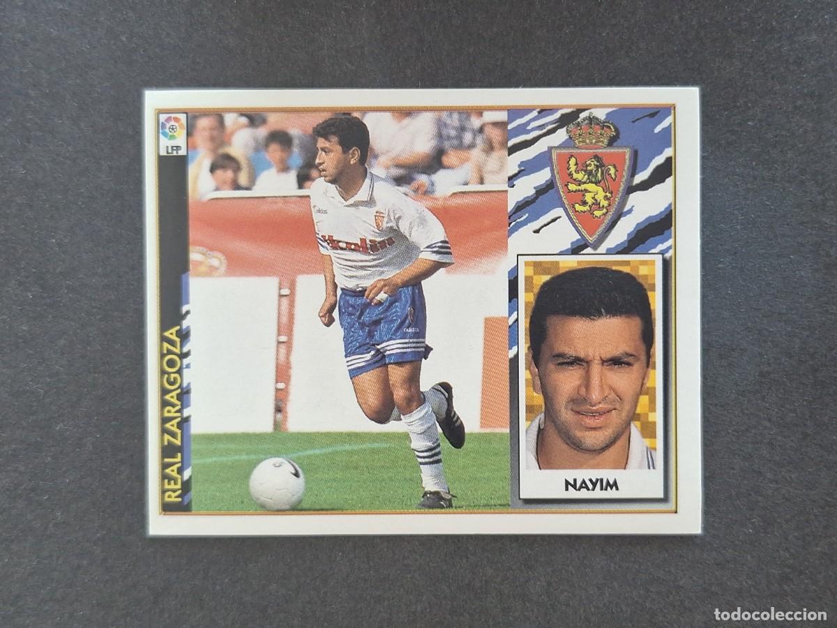 Football Stickers: L4 NAYIM REAL ZARAGOZA LIGA ESTE 1997 1998 97 98 NUNCA PEGADO SIN PEGAR