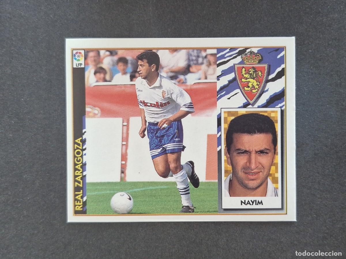Football Stickers: L4 NAYIM REAL ZARAGOZA LIGA ESTE 1997 1998 97 98 NUNCA PEGADO SIN PEGAR