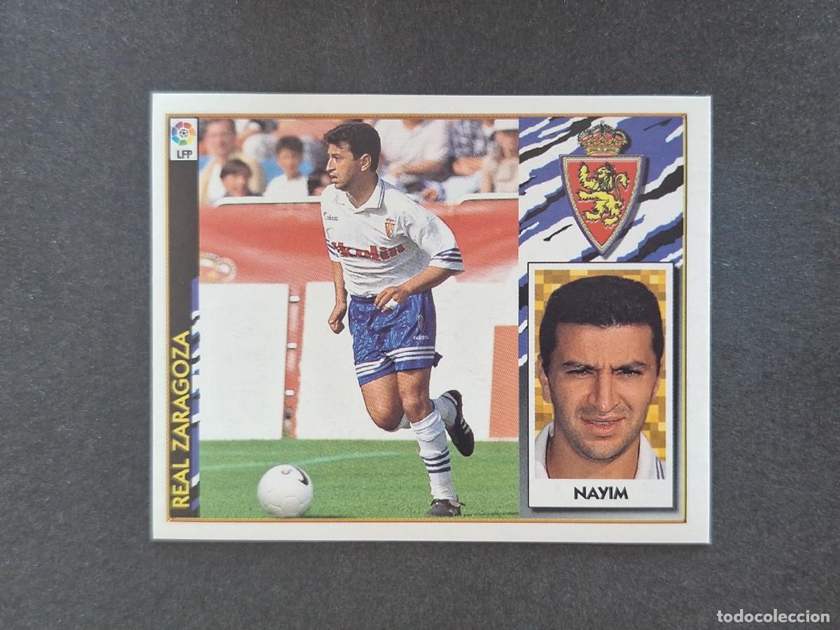 Football Stickers: L4 NAYIM REAL ZARAGOZA LIGA ESTE 1997 1998 97 98 NUNCA PEGADO SIN PEGAR