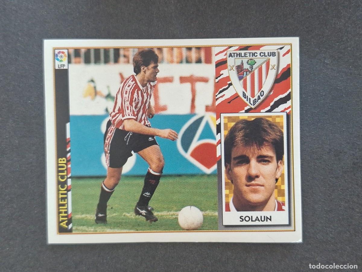 Cartes &agrave; collectionner de Football: L4 SOLAUN ATHLETIC CLUB DE BILBAO COLOCA LIGA ESTE 1997 1998 97 98 NUNCA PEGADO SIN PEGAR