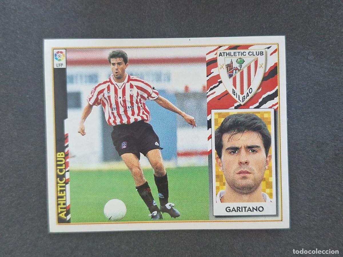 Cromos de f&uacute;tbol: L4 GARITANO ATHLETIC CLUB DE BILBAO COLOCA LIGA ESTE 1997 1998 97 98 NUNCA PEGADO SIN PEGAR