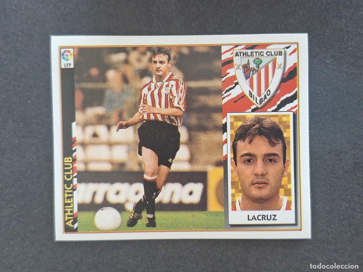 Cromos de f&uacute;tbol: L4 LACRUZ ATHLETIC CLUB DE BILBAO COLOCA LIGA ESTE 1997 1998 97 98 NUNCA PEGADO SIN PEGAR