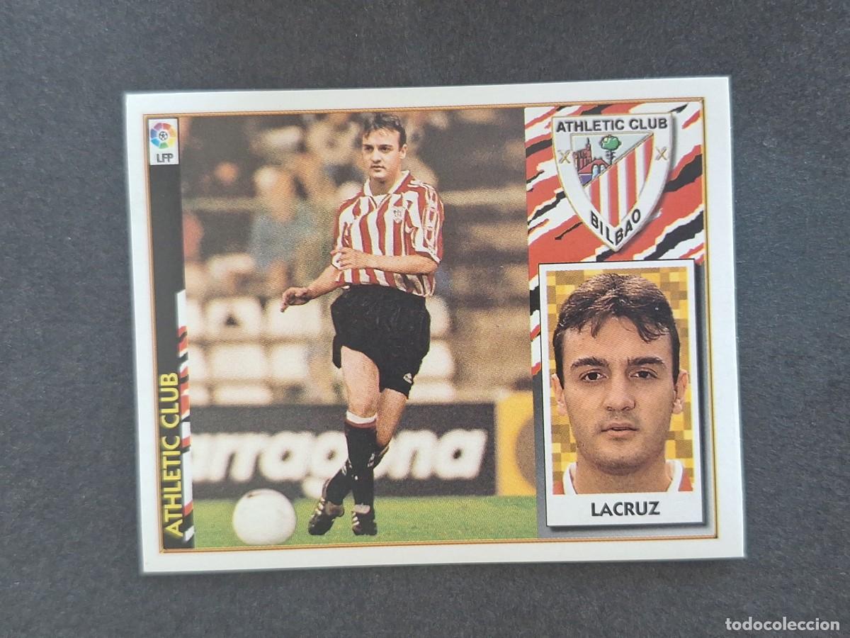 Cromos de f&uacute;tbol: L4 LACRUZ ATHLETIC CLUB DE BILBAO COLOCA LIGA ESTE 1997 1998 97 98 NUNCA PEGADO SIN PEGAR