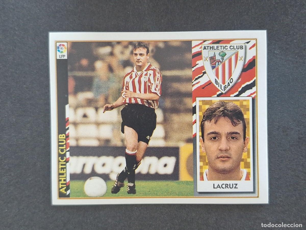 Cromos de f&uacute;tbol: L4 LACRUZ ATHLETIC CLUB DE BILBAO COLOCA LIGA ESTE 1997 1998 97 98 NUNCA PEGADO SIN PEGAR