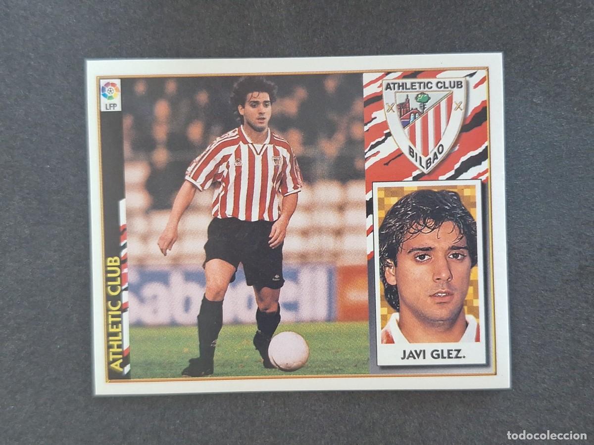Cromos de f&uacute;tbol: L4 JAVI GONZALEZ ATHLETIC CLUB DE BILBAO COLOCA LIGA ESTE 1997 1998 97 98 NUNCA PEGADO SIN PEGAR