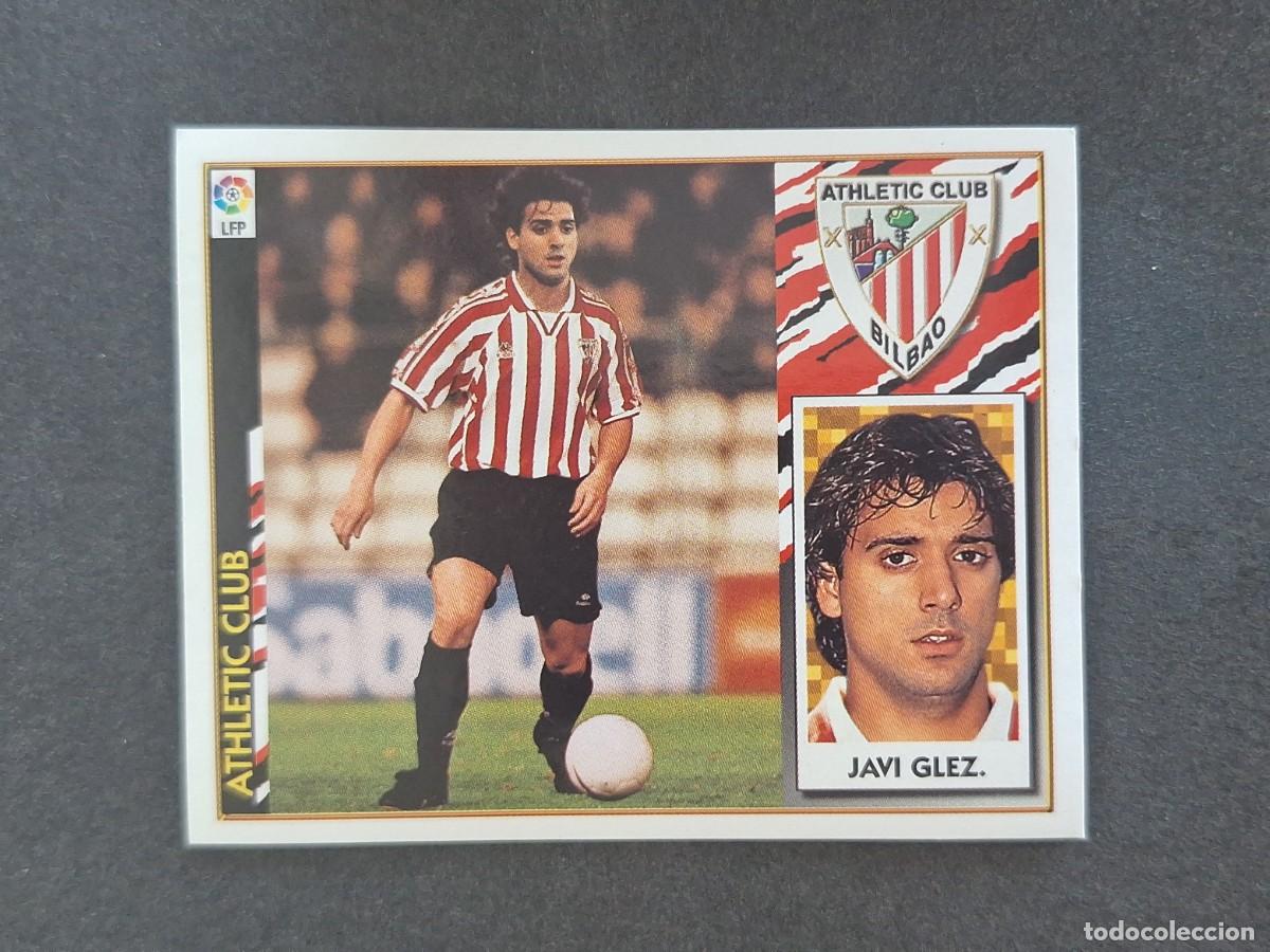 Cromos de f&uacute;tbol: L4 JAVI GONZALEZ ATHLETIC CLUB DE BILBAO COLOCA LIGA ESTE 1997 1998 97 98 NUNCA PEGADO SIN PEGAR