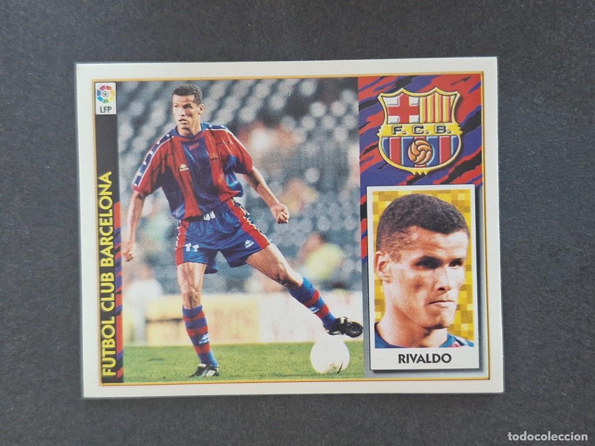Fu&szlig;ball-Sticker: L4 RIVALDO F. C. BARCELONA COLOCA LIGA ESTE 1997 1998 97 98 NUNCA PEGADO SIN PEGAR