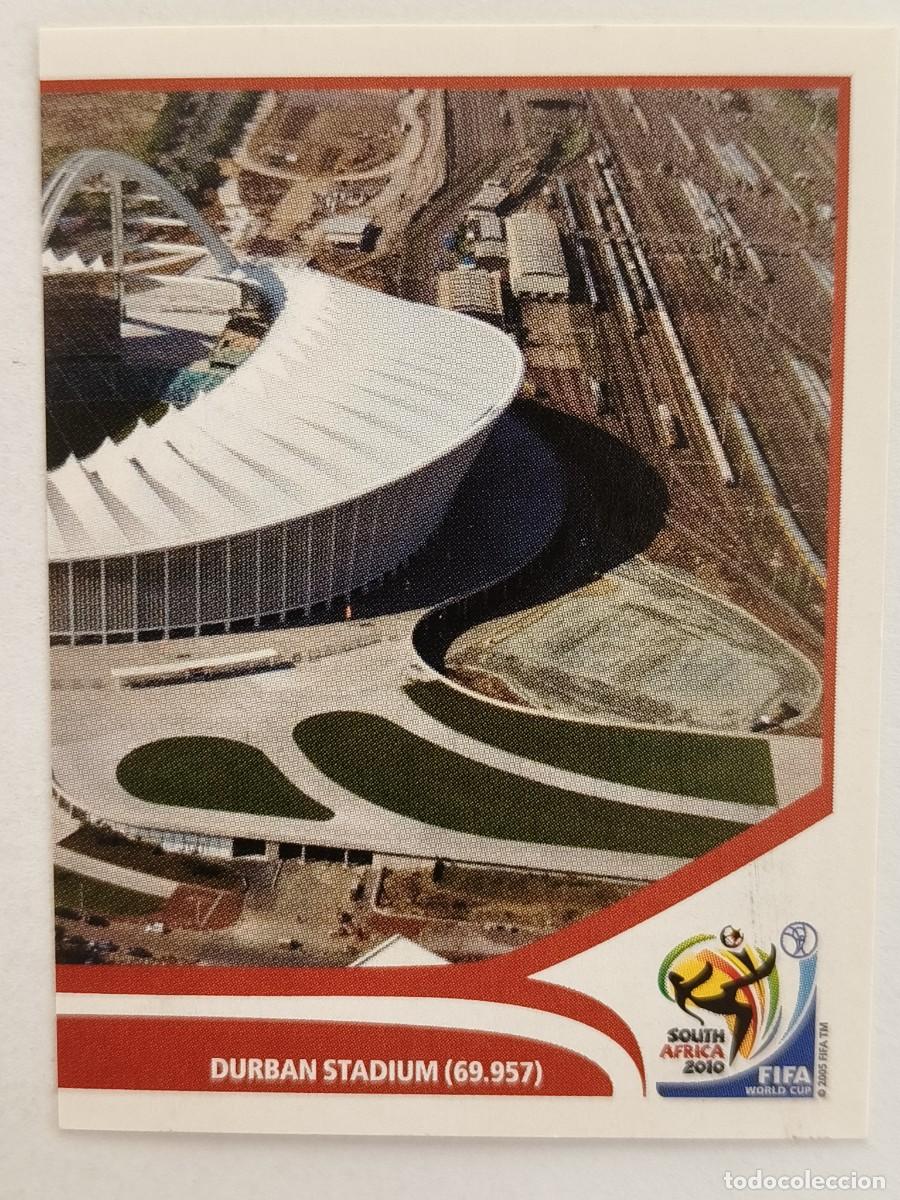 Fu&szlig;ball-Sticker: #9 DURBAN STADIUM MUNDIAL SUDAFRICA 2010 PANINI