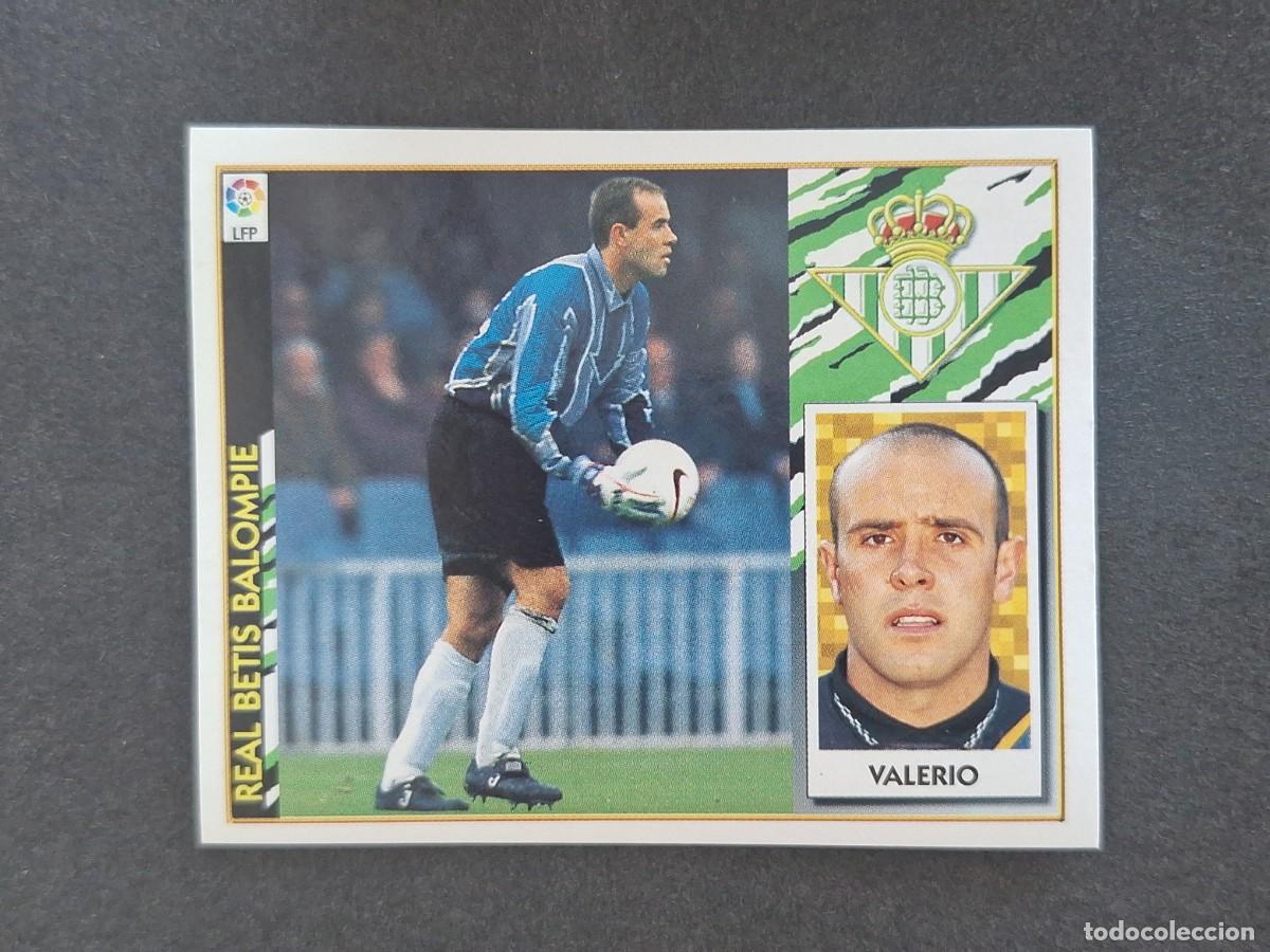 Fu&szlig;ball-Sticker: L4 VALERIO REAL BETIS COLOCA LIGA ESTE 1997 1998 97 98 NUNCA PEGADO SIN PEGAR