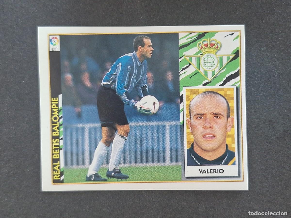 Fu&szlig;ball-Sticker: L4 VALERIO REAL BETIS COLOCA LIGA ESTE 1997 1998 97 98 NUNCA PEGADO SIN PEGAR
