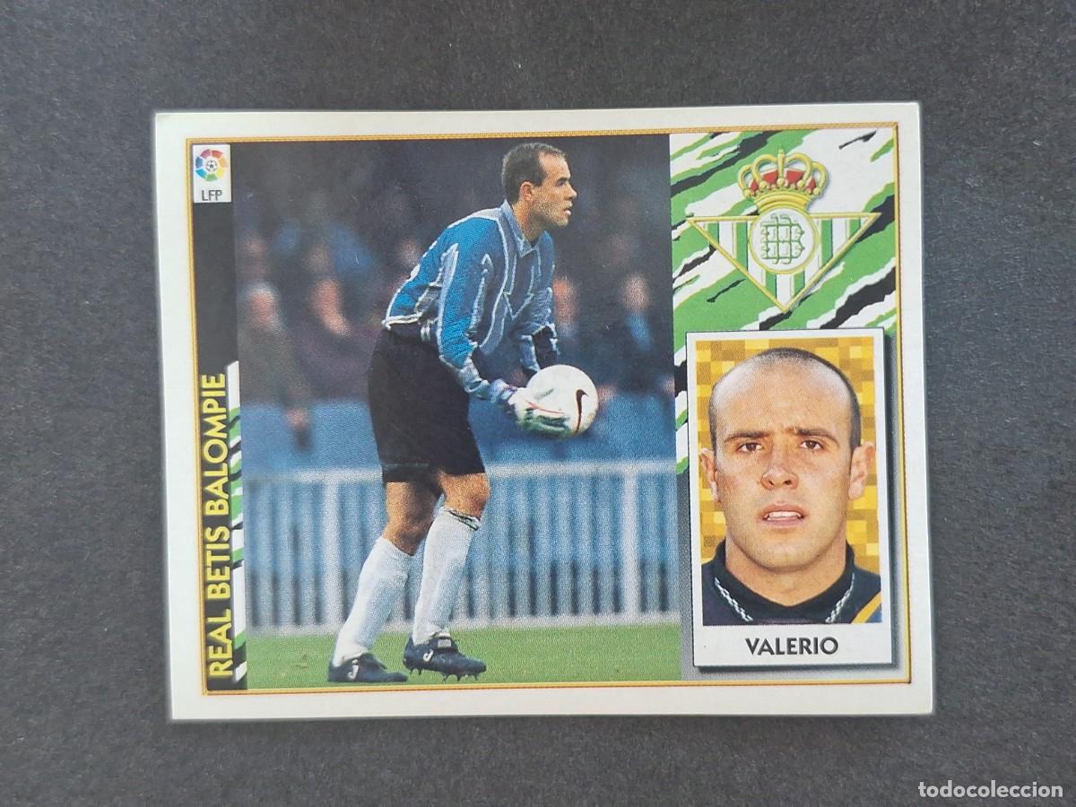 Fu&szlig;ball-Sticker: L4 VALERIO REAL BETIS COLOCA LIGA ESTE 1997 1998 97 98 NUNCA PEGADO SIN PEGAR