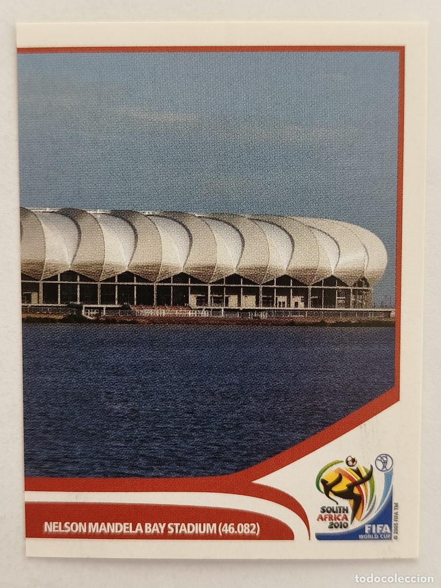Fu&szlig;ball-Sticker: #17 NELSON MANDELA BAY STADIUM MUNDIAL SUDAFRICA 2010 PANINI